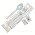 High quality non-toxic biodegradable disposable cutlery set,available in various color ,Oem orders are welcome